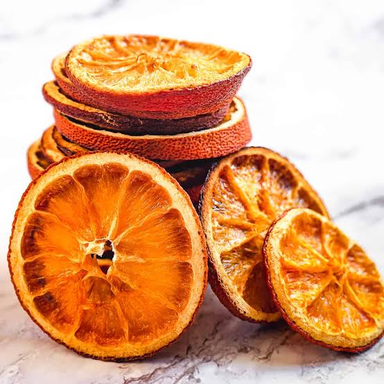 Dried oranges